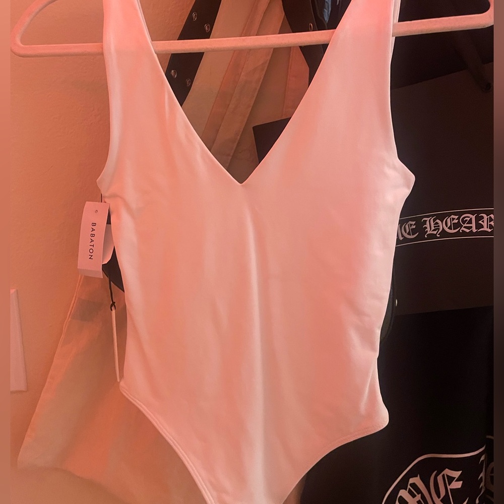 Aritizia White BodySuit New with tags
